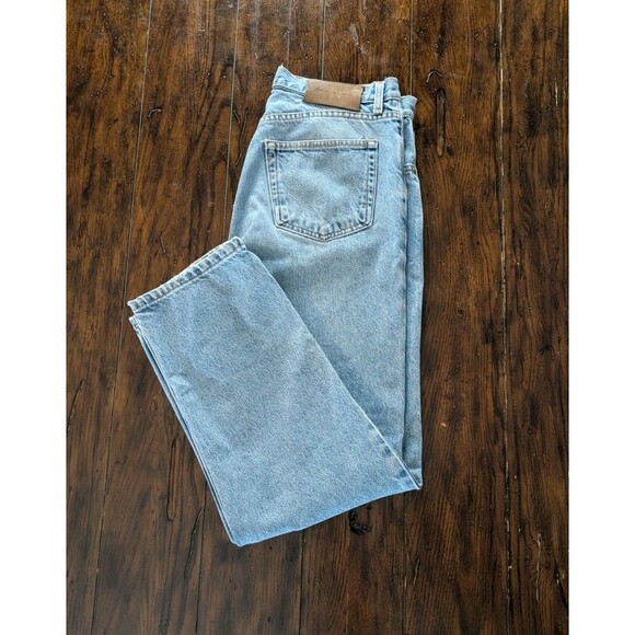 VINTAGE 90s Calvin Klein Jeans Men's 32 Relaxed Straight Light Wash Dad Fit - Picture 1 of 11